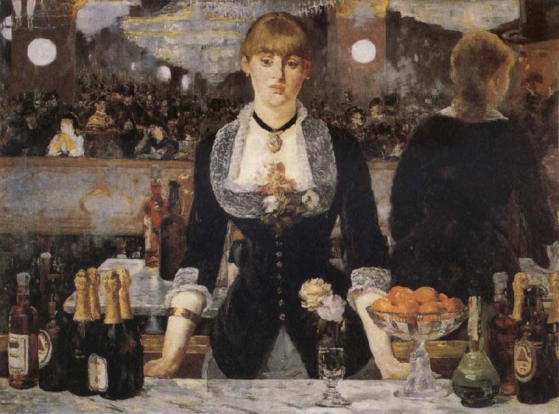 Edouard Manet A Bar at the Folies Bergere